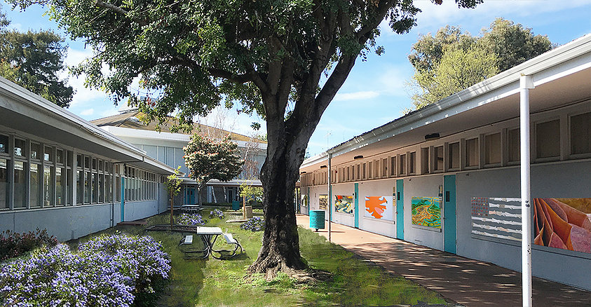 Cubberley interstitial art park